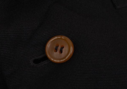 COMME des GARCONS Chain Detail Tailcoat Jacket Black Size S
