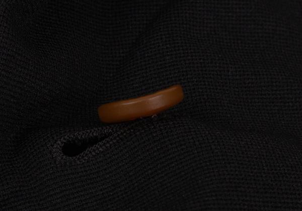 COMME des GARCONS Chain Detail Tailcoat Jacket Black Size S