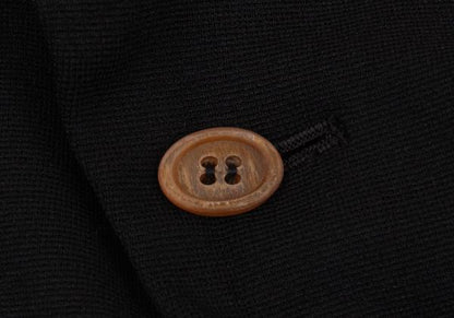 COMME des GARCONS Chain Detail Tailcoat Jacket Black Size S