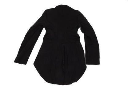 COMME des GARCONS Chain Detail Tailcoat Jacket Black Size S