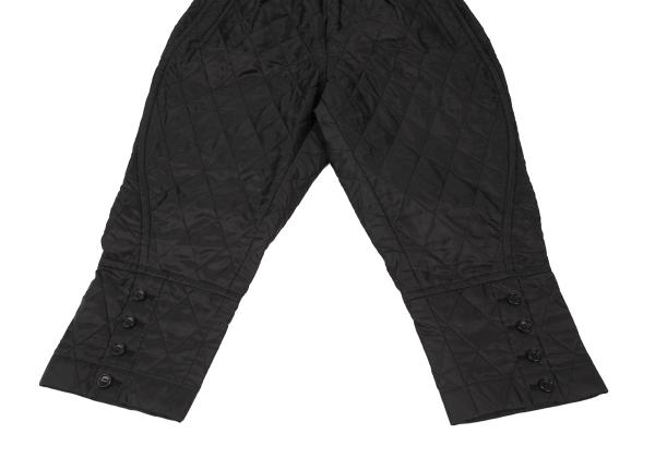COMME des GARCONS 16AW Quilted Jodhpurs Pants Black Size XS