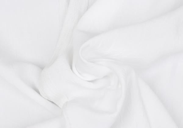 Y's Rayon Crinkle Gauze Panel T-Shirt Off-White Size 2