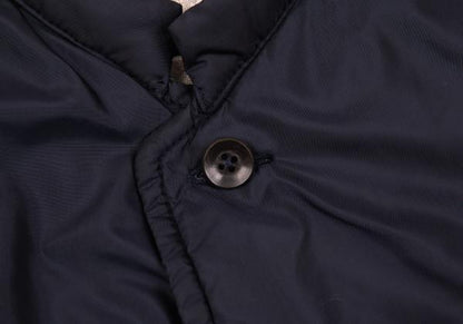 45rpm Reversible Border Nylon Padded Vest Blue Size 2