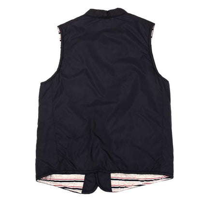 45rpm Reversible Border Nylon Padded Vest Blue Size 2