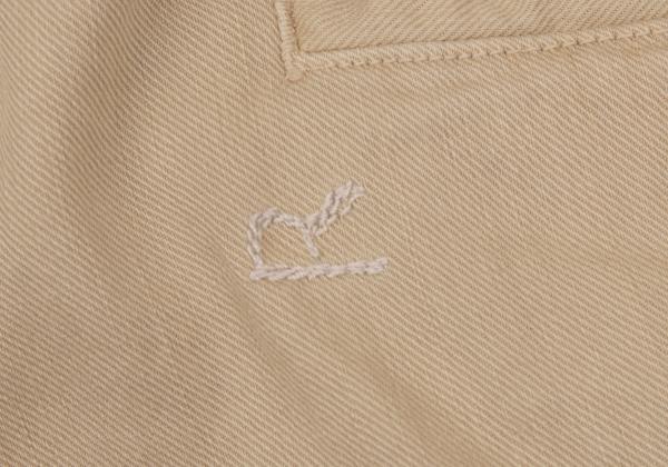 45rpm Cotton Button-Fly Shorts Beige Size 30