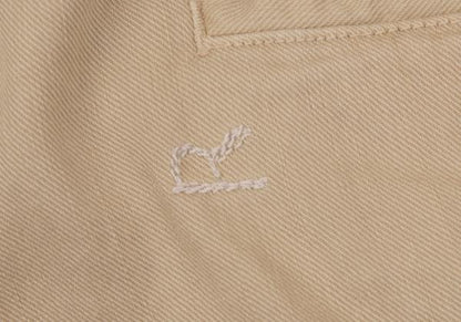 45rpm Cotton Button-Fly Shorts Beige Size 30
