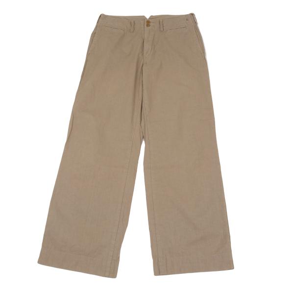 45rpm& Cotton Straight Leg Pants Beige Size 2