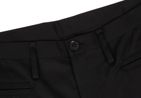 Y's Wool Tapered Pants Black Size 2