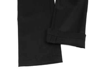 Y's Wool Tapered Pants Black Size 2