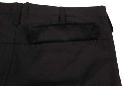 Y's Wool Tapered Pants Black Size 2