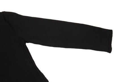 COMME des GARCONS HOMME DEUX 24SS Side Zip Knit Black Size S