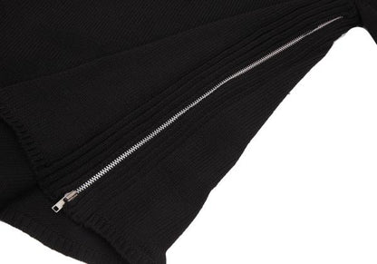 COMME des GARCONS HOMME DEUX 24SS Side Zip Knit Black Size S