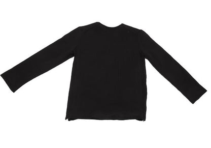 COMME des GARCONS HOMME DEUX 24SS Side Zip Knit Black Size S
