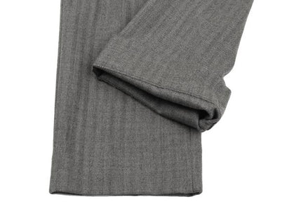 Maison Martin Margiela Wool Herringbone Pants Gray Size 44