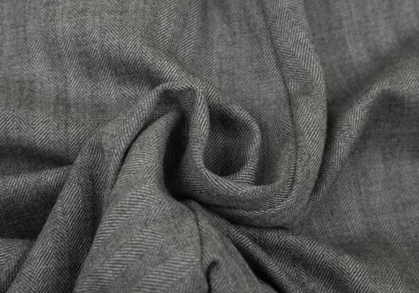 Maison Martin Margiela Wool Herringbone Pants Gray Size 44
