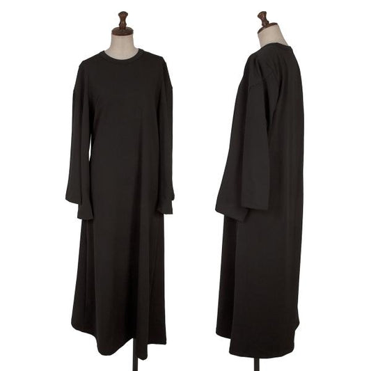 COMME des GARCONS Poly Double Sleeve Dress Black Size L