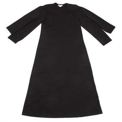 COMME des GARCONS Poly Double Sleeve Dress Black Size L