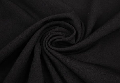 COMME des GARCONS Poly Double Sleeve Dress Black Size L