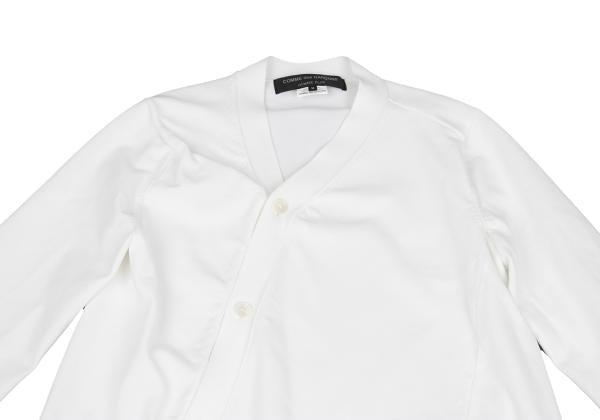 COMME des GARCONS HOMME PLUS Poly Cardigan Off-White Size M