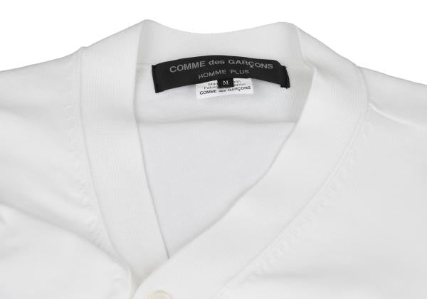 COMME des GARCONS HOMME PLUS Poly Cardigan Off-White Size M