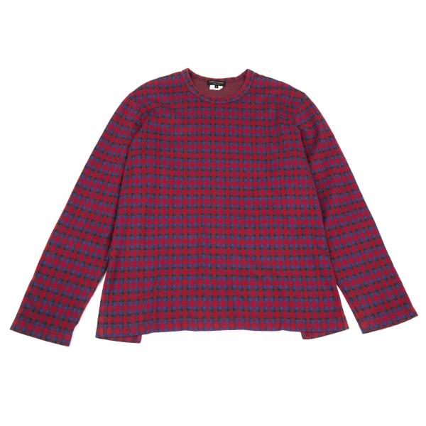 COMME des GARCONS HOMME PLUS Cotton Blend Shirt Red Size M