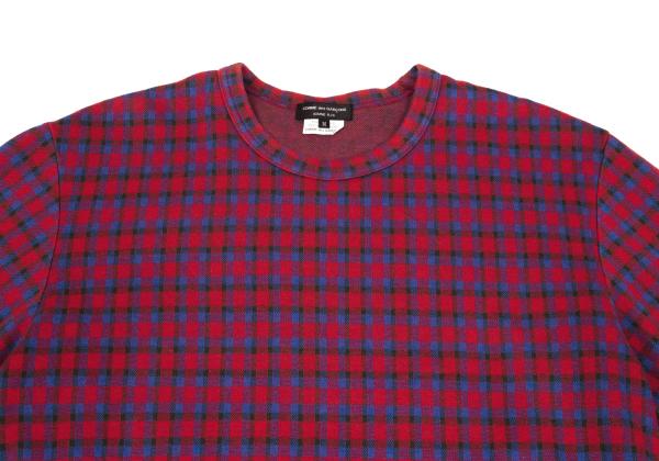 COMME des GARCONS HOMME PLUS Cotton Blend Shirt Red Size M