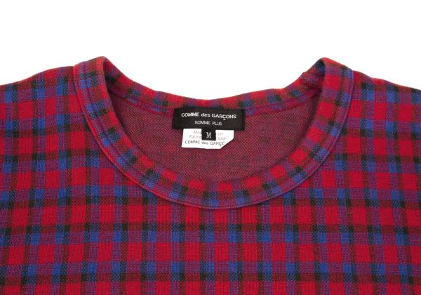 COMME des GARCONS HOMME PLUS Cotton Blend Shirt Red Size M