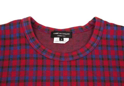 COMME des GARCONS HOMME PLUS Cotton Blend Shirt Red Size M