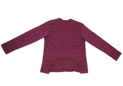 COMME des GARCONS HOMME PLUS Cotton Blend Shirt Red Size M