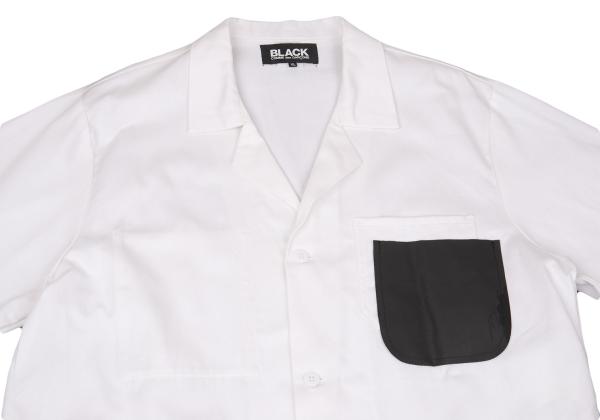BLACK COMME des GARCONS Cotton Double Off Black Coat Size XL