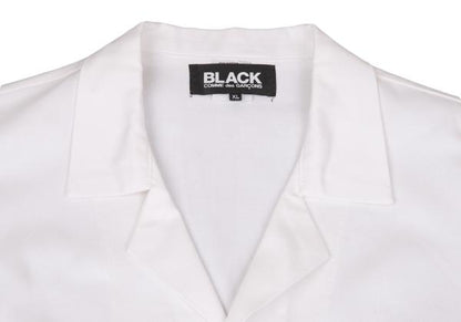 BLACK COMME des GARCONS Cotton Double Off Black Coat Size XL