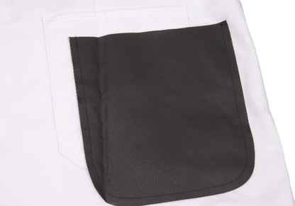 BLACK COMME des GARCONS Cotton Double Off Black Coat Size XL