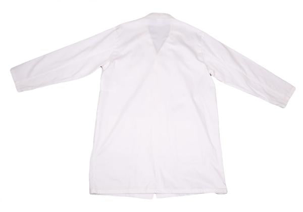 BLACK COMME des GARCONS Cotton Double Off Black Coat Size XL