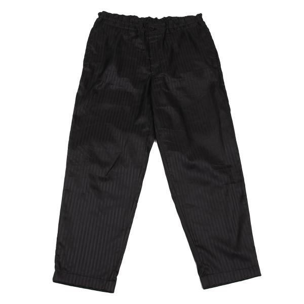 BLACK COMME des GARCONS Poly Herringbone Pants Black Size M