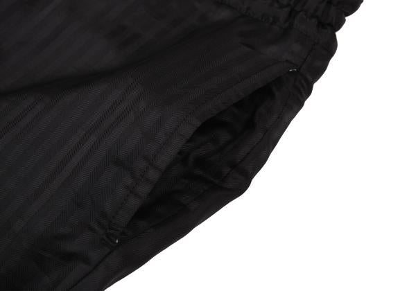 BLACK COMME des GARCONS Poly Herringbone Pants Black Size M