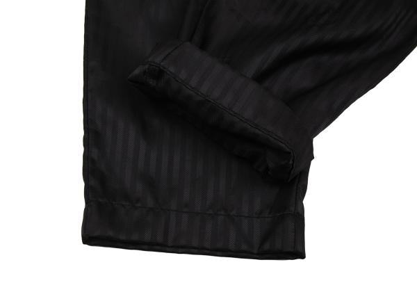 BLACK COMME des GARCONS Poly Herringbone Pants Black Size M