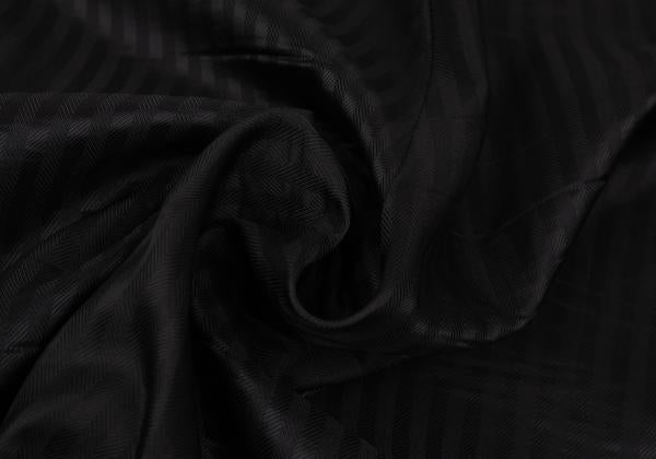 BLACK COMME des GARCONS Poly Herringbone Pants Black Size M