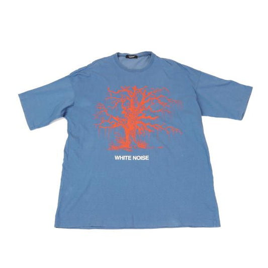 UNDERCOVER 18SS Tree Print Cotton T-Shirt Light Blue Size 3