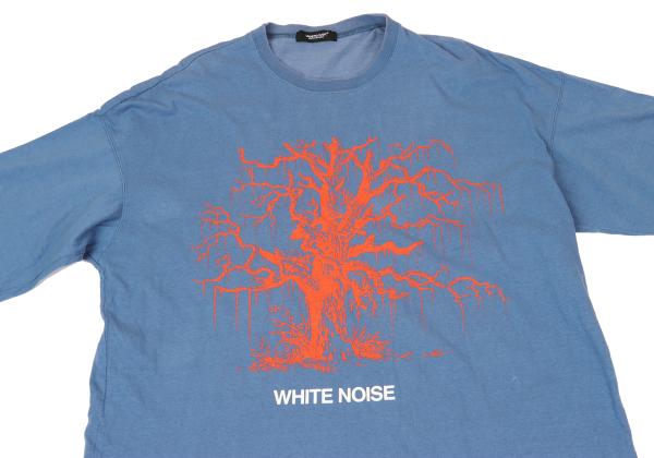 UNDERCOVER 18SS Tree Print Cotton T-Shirt Light Blue Size 3
