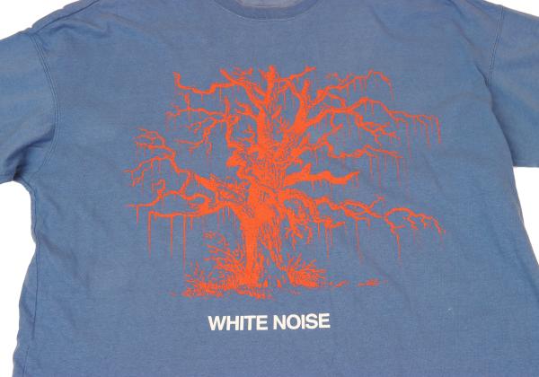 UNDERCOVER 18SS Tree Print Cotton T-Shirt Light Blue Size 3