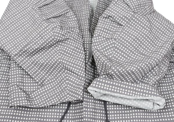 UNDERCOVER 20AW Poly Plaid Kimono Mods Coat Gray Size 2