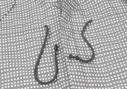 UNDERCOVER 20AW Poly Plaid Kimono Mods Coat Gray Size 2