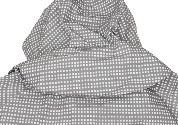 UNDERCOVER 20AW Poly Plaid Kimono Mods Coat Gray Size 2