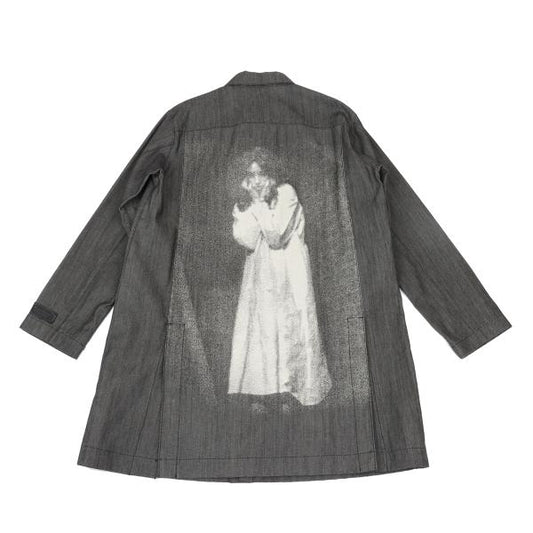 UNDERCOVER Cindy Sherman 20SS Button Fly Coat Grey Size 4