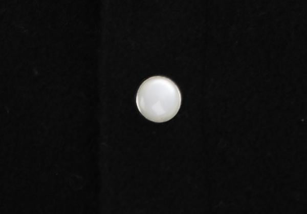 agnes b. Fleece Snap Button Jacket Black Size 1