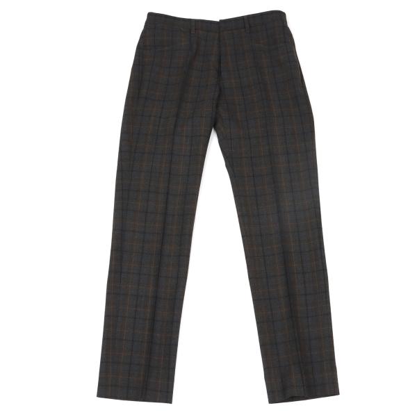 Maison Martin Margiela Overcheck Tapered Pants Gray Size 44