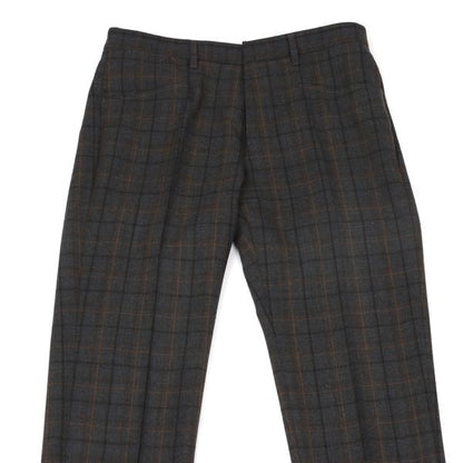 Maison Martin Margiela Overcheck Tapered Pants Gray Size 44