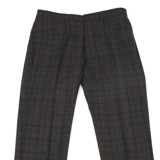 Maison Martin Margiela Overcheck Tapered Pants Gray Size 44