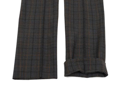 Maison Martin Margiela Overcheck Tapered Pants Gray Size 44