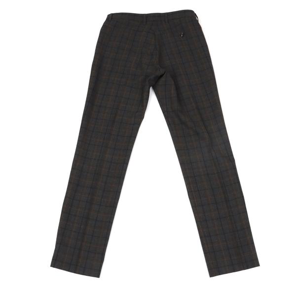 Maison Martin Margiela Overcheck Tapered Pants Gray Size 44